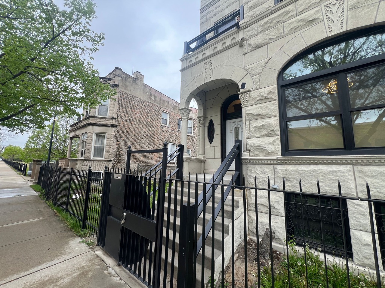 Jackson Street railings, installed Chicago